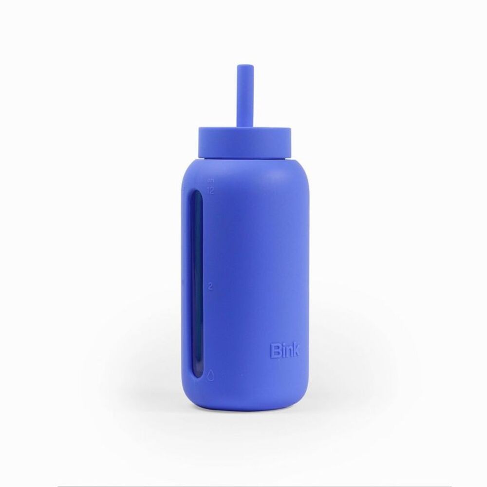 Open Box - Bink -  27oz Day Water Bottle Straw Cap Azure Azure